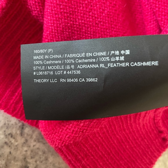 Feather Cashmere Adrianna Sweater from THEORY - Picture 7 of 8